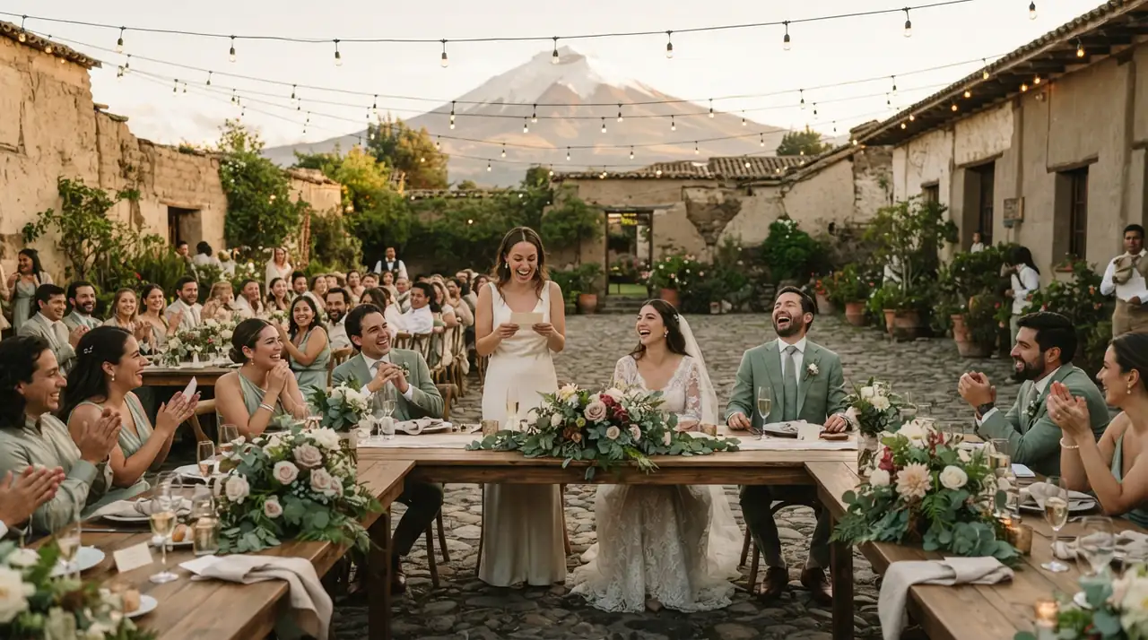 Tendencias de matrimonio 2027 en Ecuador: boda íntima en hacienda